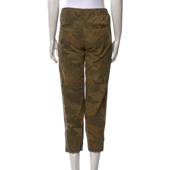 Zadig & Voltaire Parona 2 Tone Camo Panel Cotton Canvas Jogger Pants 36 S - Picture 6 of 12